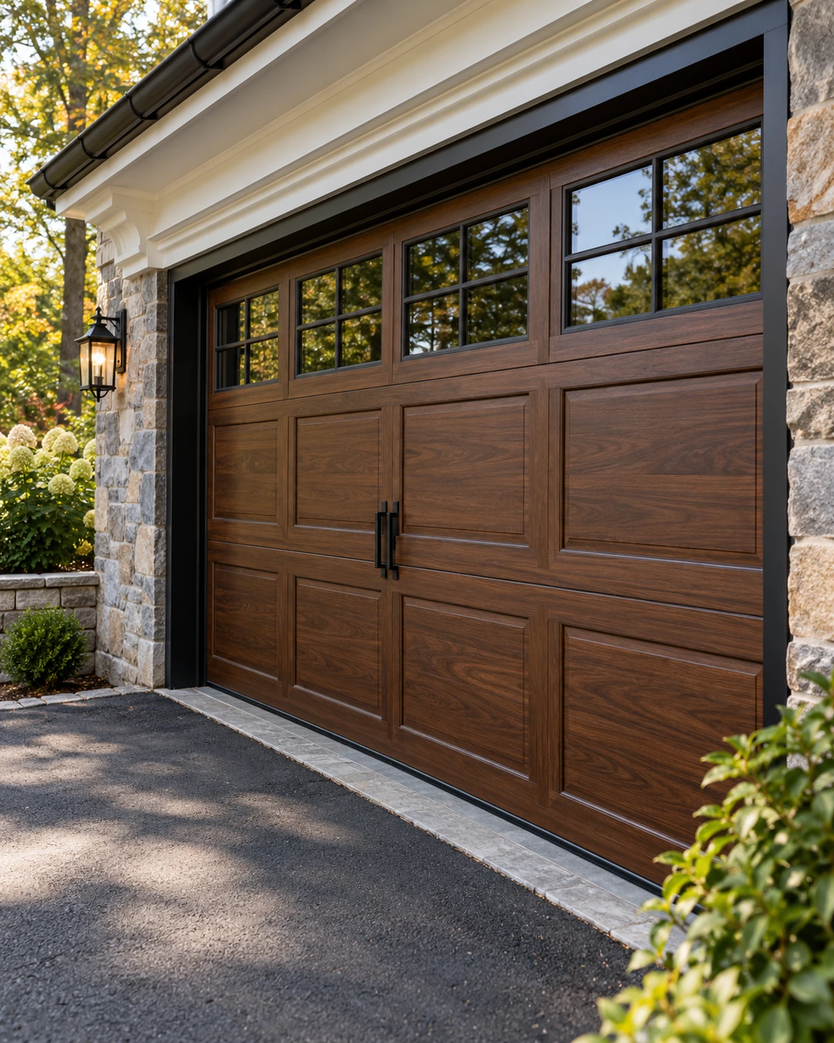 Garage Door Panel Architectural Illustration