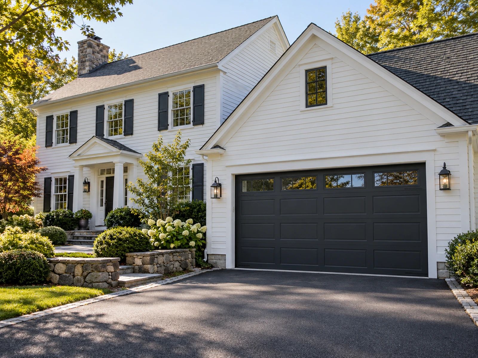 Newtown Residential Garage Architectural Illustration